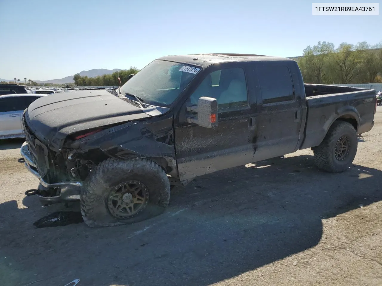 2009 Ford F250 Super Duty VIN: 1FTSW21R89EA43761 Lot: 72617174