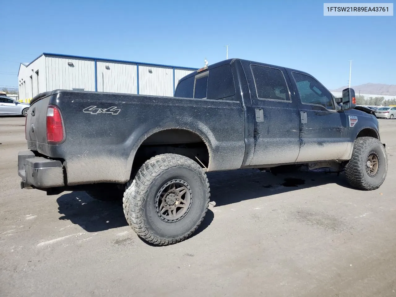 2009 Ford F250 Super Duty VIN: 1FTSW21R89EA43761 Lot: 72617174