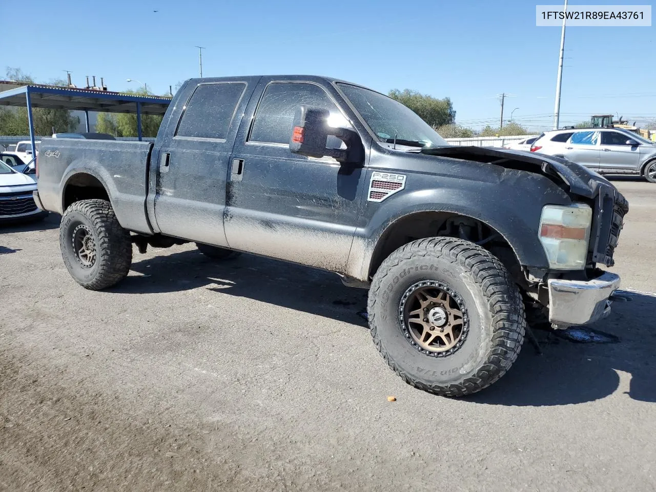 2009 Ford F250 Super Duty VIN: 1FTSW21R89EA43761 Lot: 72617174