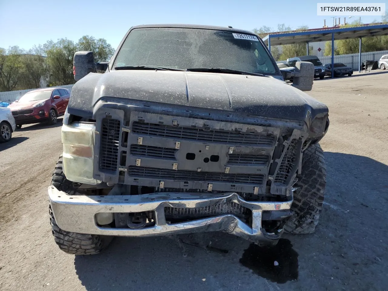 1FTSW21R89EA43761 2009 Ford F250 Super Duty