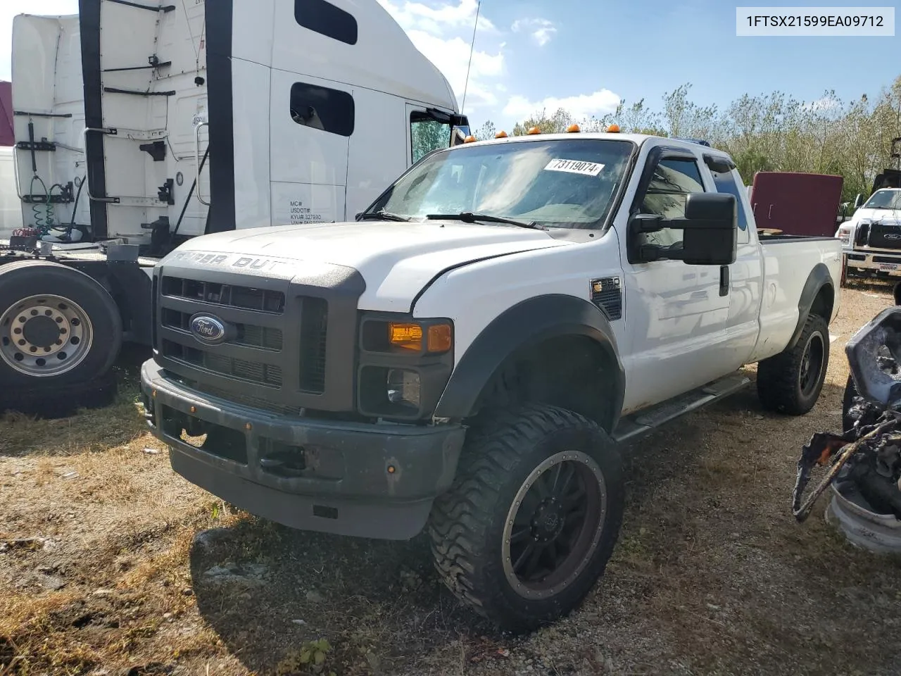 1FTSX21599EA09712 2009 Ford F250 Super Duty