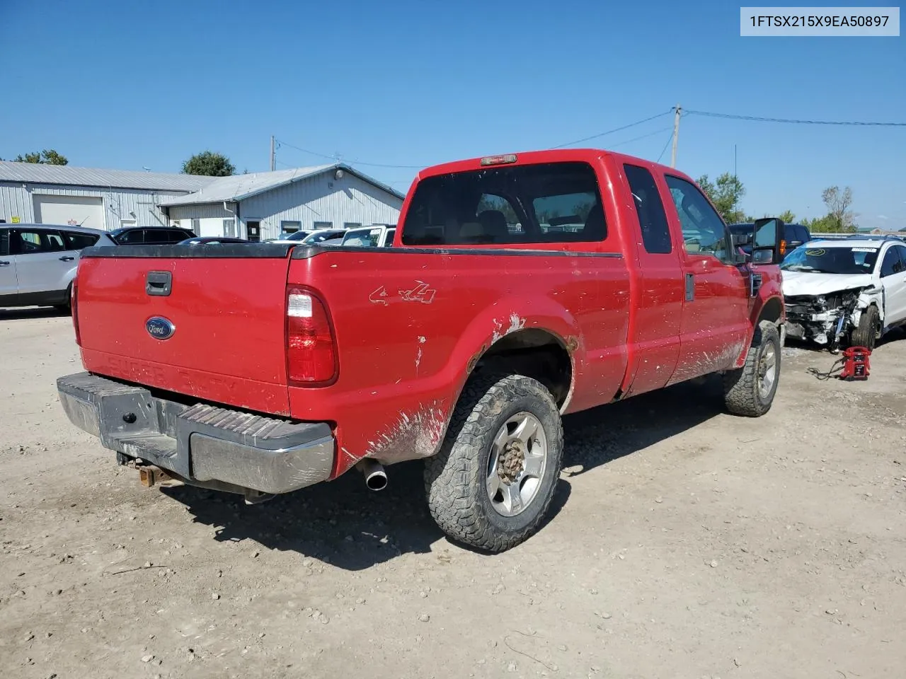 2009 Ford F250 Super Duty VIN: 1FTSX215X9EA50897 Lot: 73165004