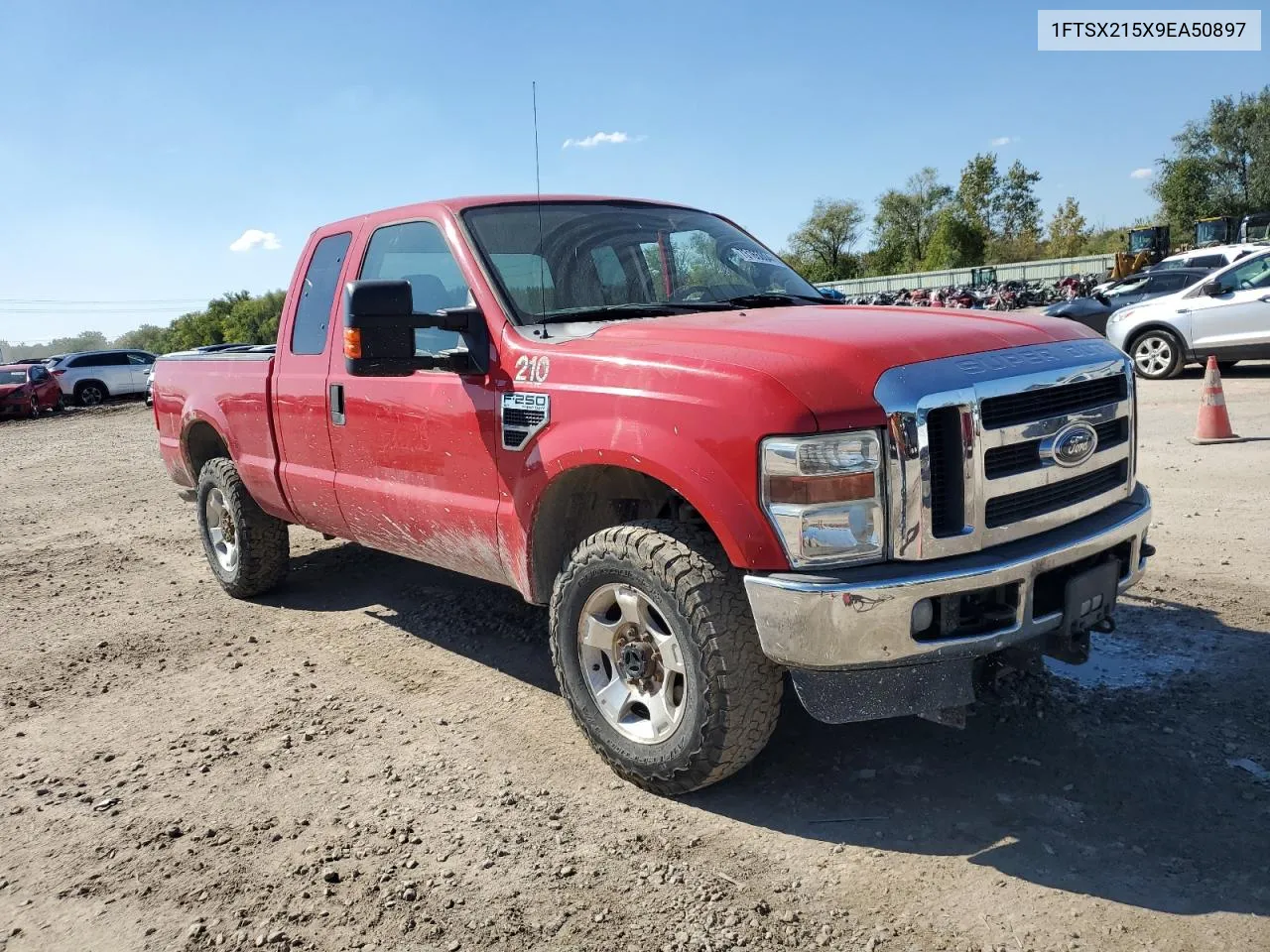 2009 Ford F250 Super Duty VIN: 1FTSX215X9EA50897 Lot: 73165004