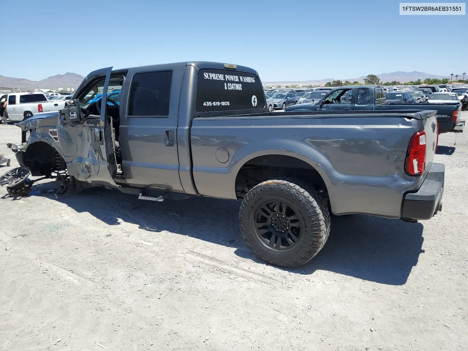 2010 Ford F250 Super Duty VIN: 1FTSW2BR6AEB31551 Lot: 57780014