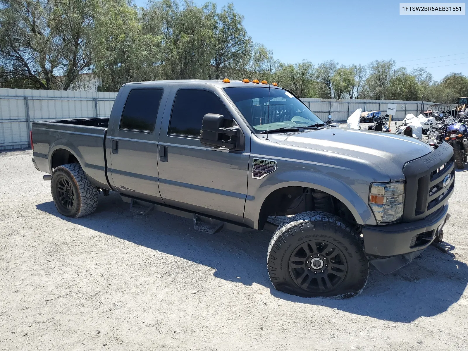 2010 Ford F250 Super Duty VIN: 1FTSW2BR6AEB31551 Lot: 57780014