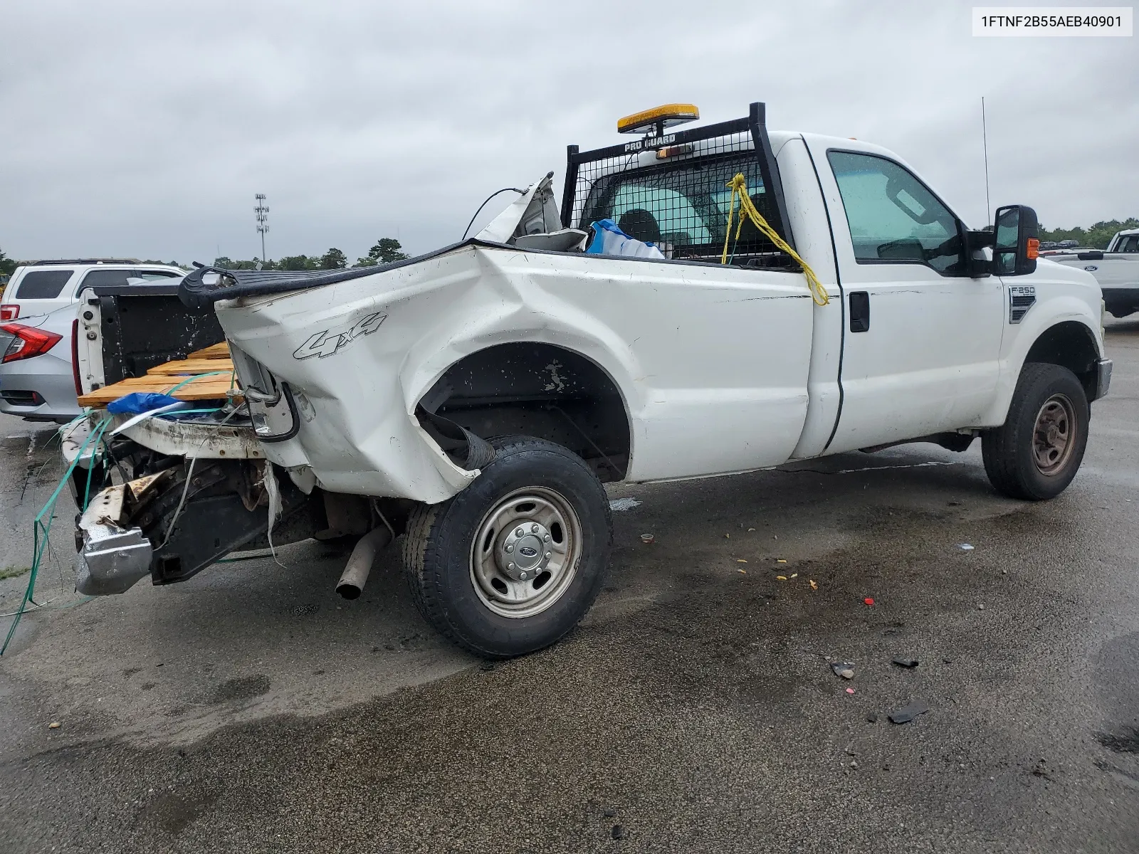 2010 Ford F250 Super Duty VIN: 1FTNF2B55AEB40901 Lot: 65976314