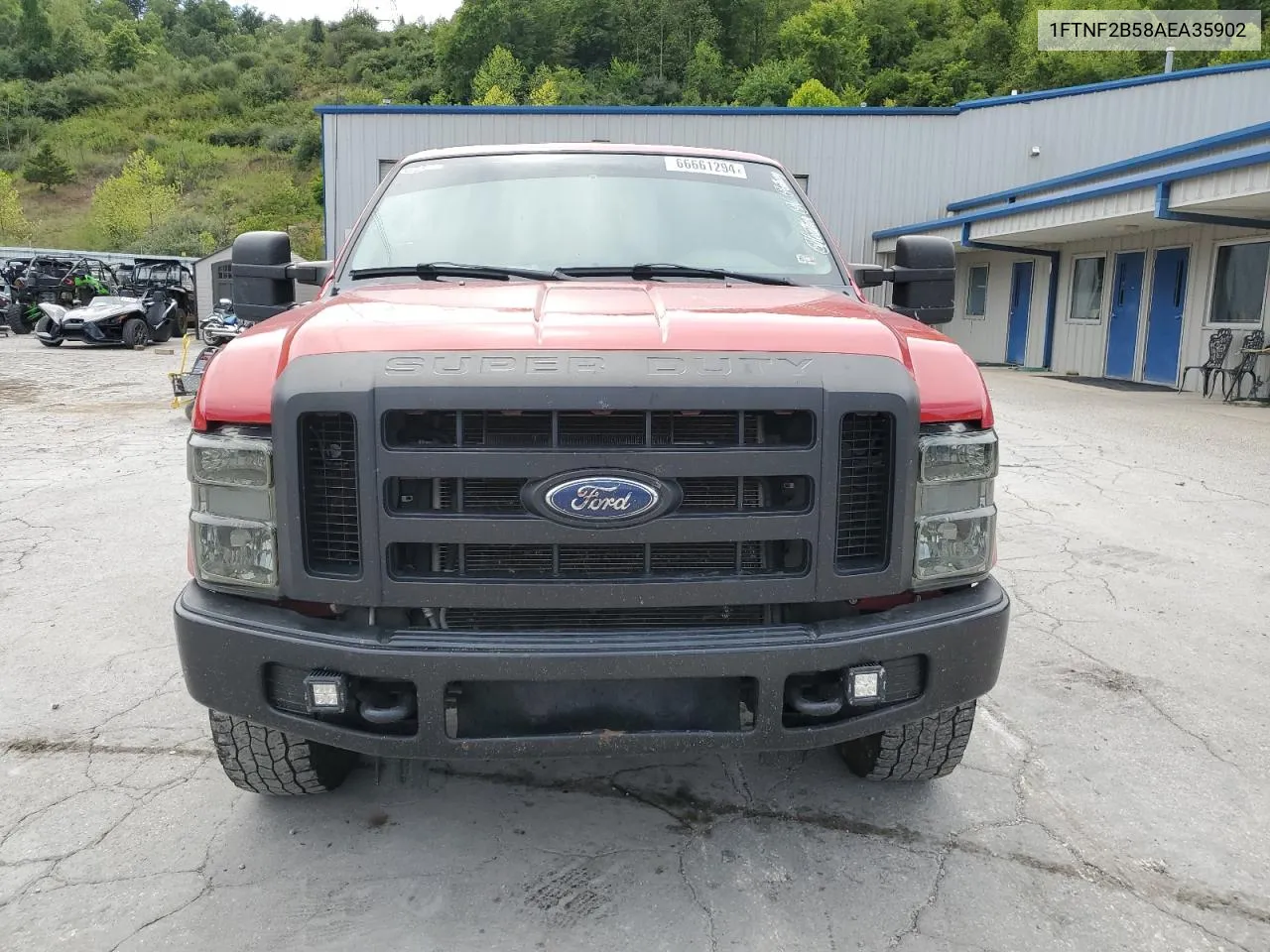 2010 Ford F250 Super Duty VIN: 1FTNF2B58AEA35902 Lot: 66661294