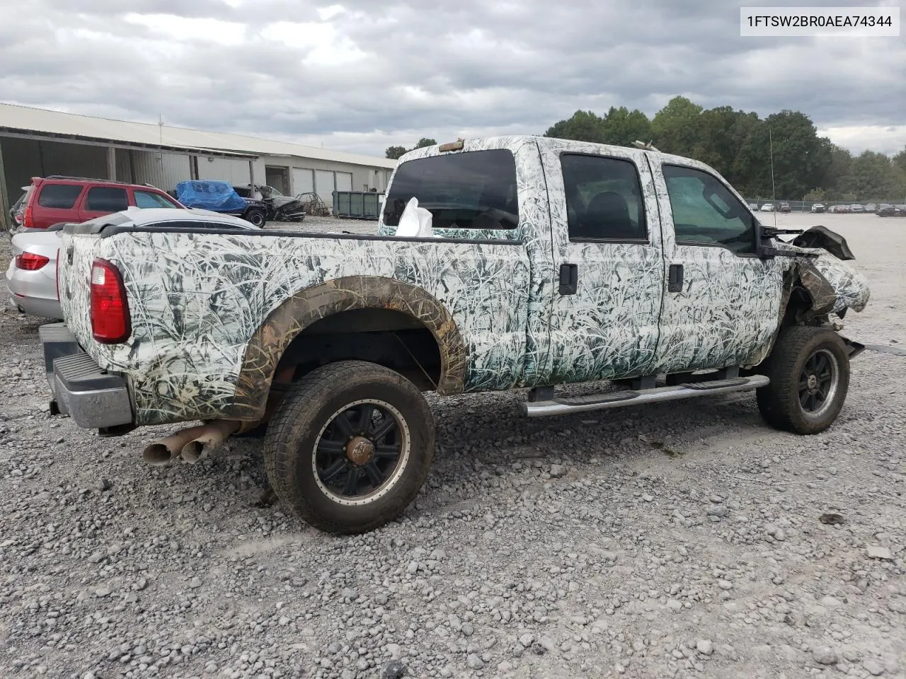 2010 Ford F250 Super Duty VIN: 1FTSW2BR0AEA74344 Lot: 71459714