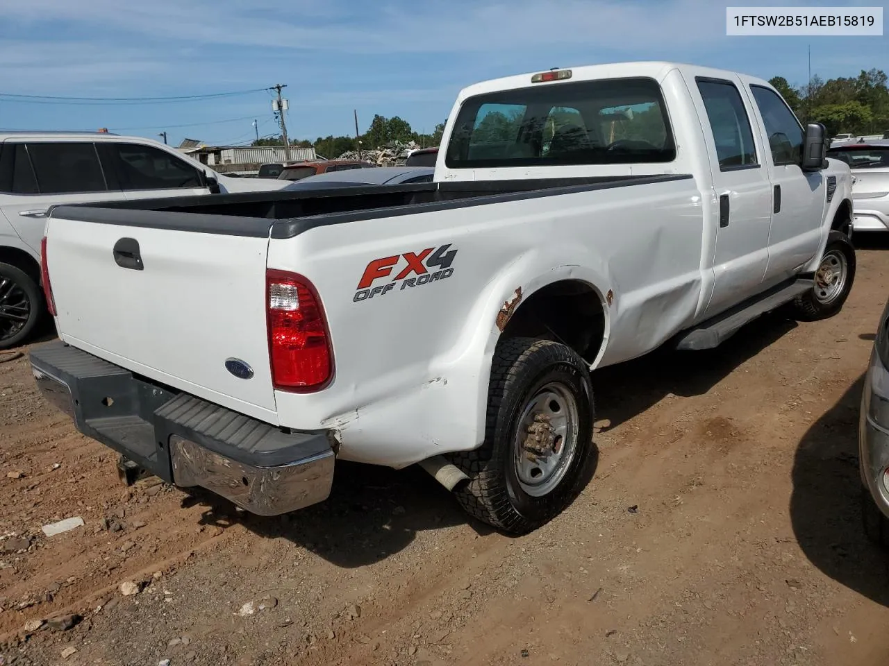 1FTSW2B51AEB15819 2010 Ford F250 Super Duty