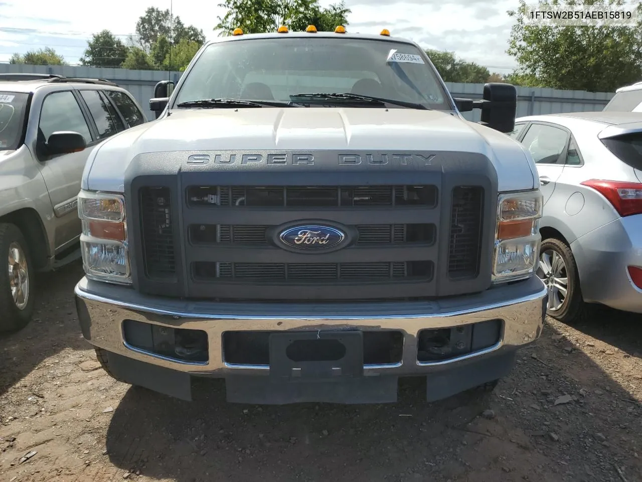 1FTSW2B51AEB15819 2010 Ford F250 Super Duty