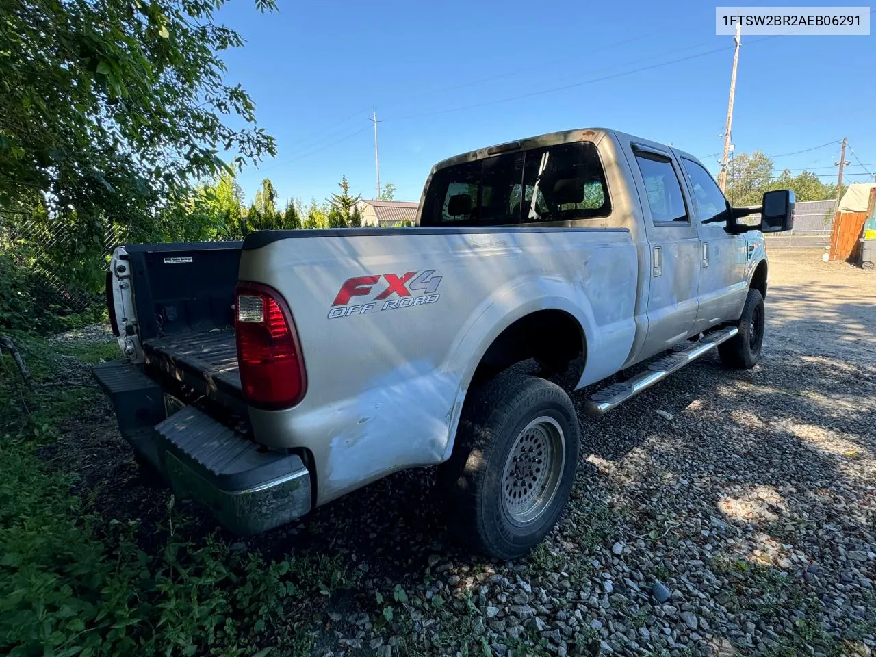 2010 Ford F250 Super Duty VIN: 1FTSW2BR2AEB06291 Lot: 73438454