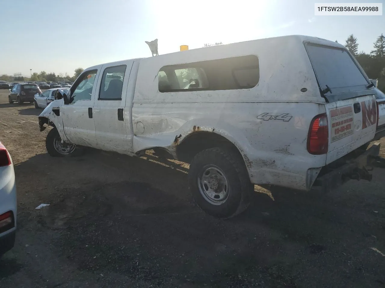 2010 Ford F250 Super Duty VIN: 1FTSW2B58AEA99988 Lot: 74097294