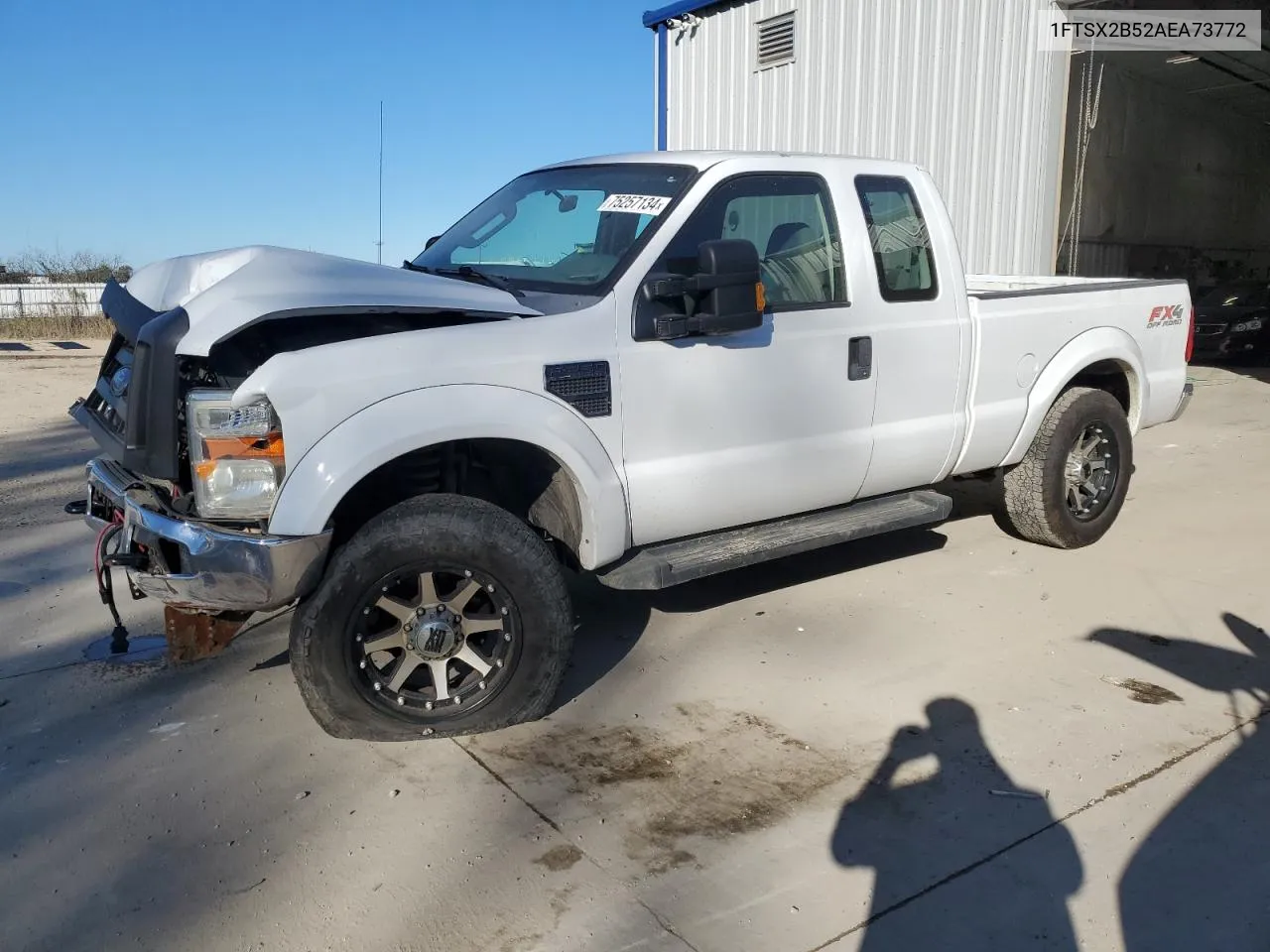 2010 Ford F250 Super Duty VIN: 1FTSX2B52AEA73772 Lot: 75257134