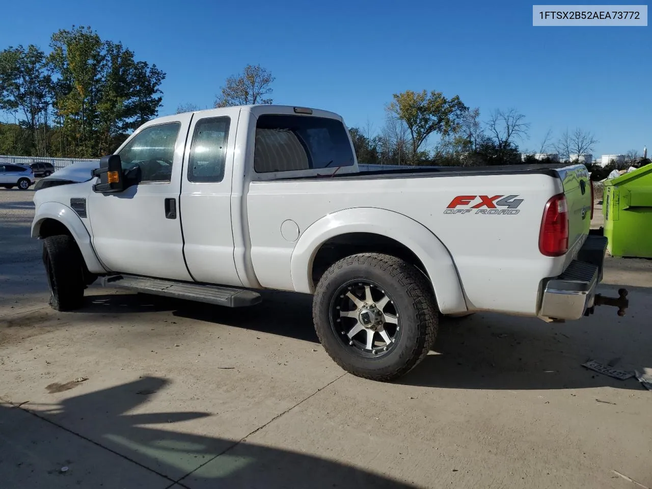 2010 Ford F250 Super Duty VIN: 1FTSX2B52AEA73772 Lot: 75257134