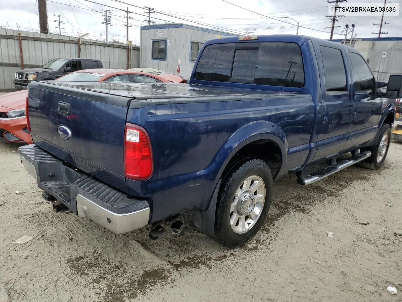 2010 Ford F250 Super Duty VIN: 1FTSW2BRXAEA03636 Lot: 78010634