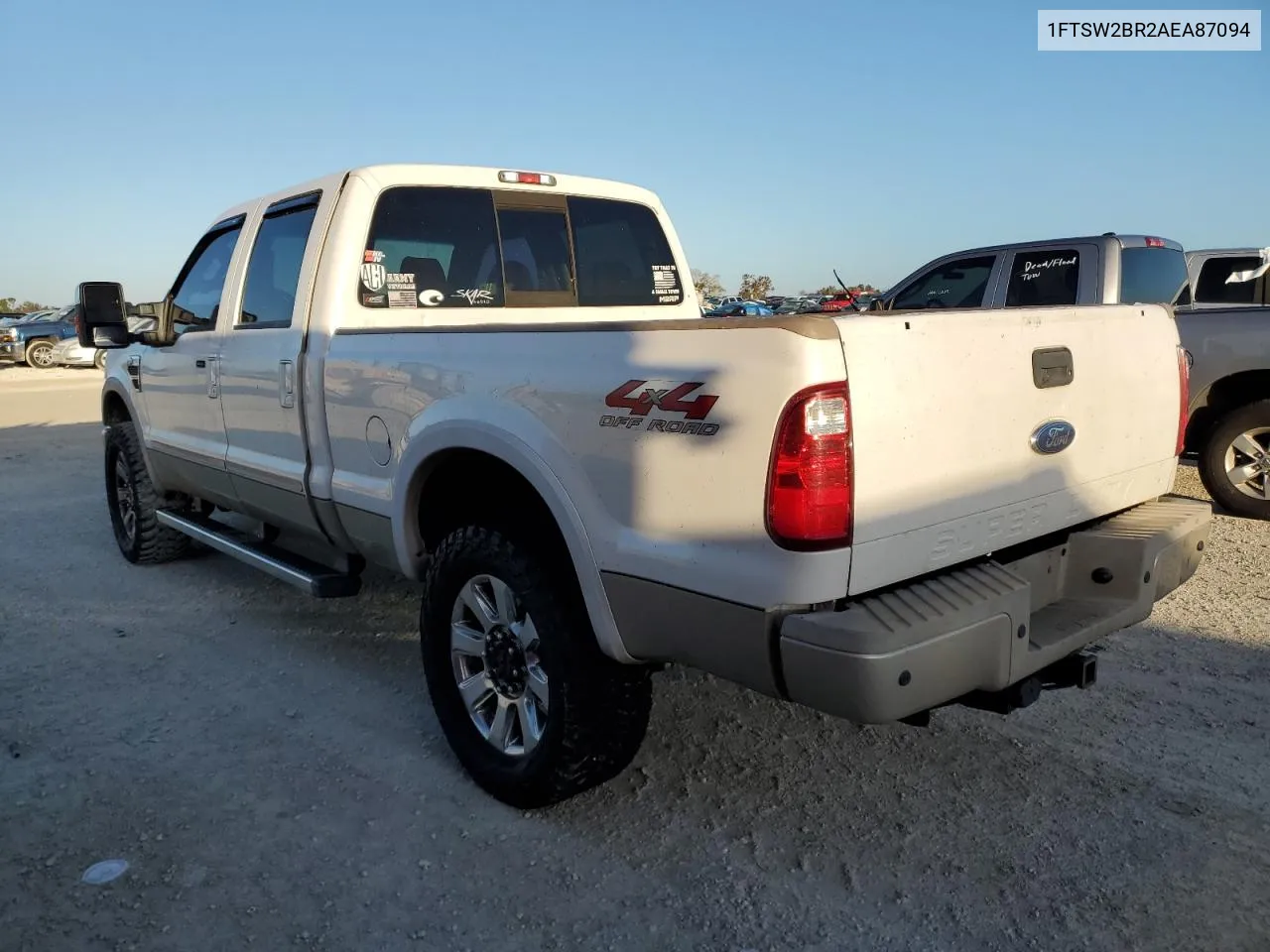 1FTSW2BR2AEA87094 2010 Ford F250 Super Duty