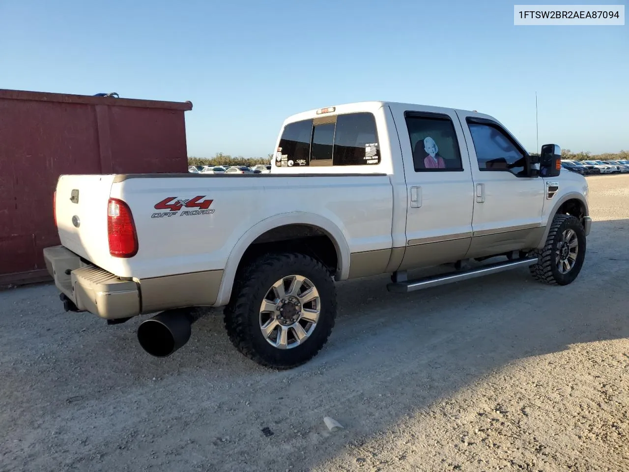 2010 Ford F250 Super Duty VIN: 1FTSW2BR2AEA87094 Lot: 79196464