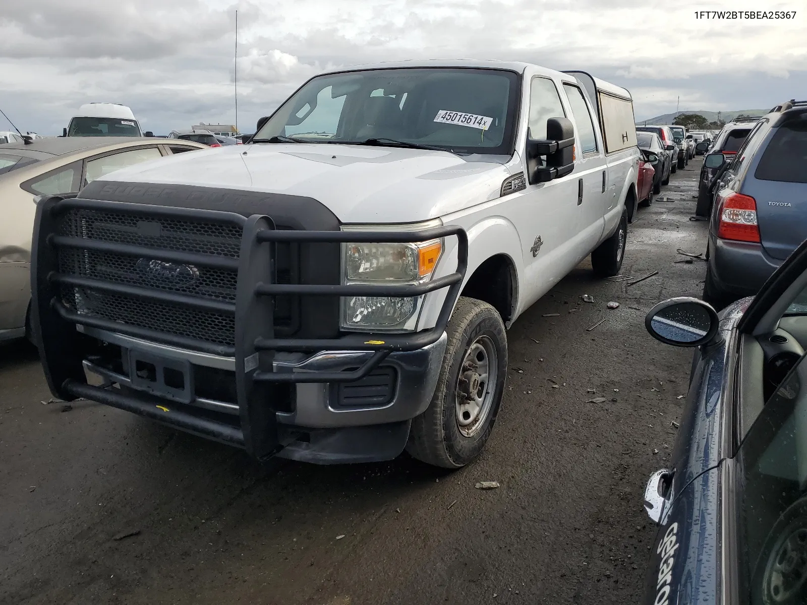 2011 Ford F250 Super Duty VIN: 1FT7W2BT5BEA25367 Lot: 45015614