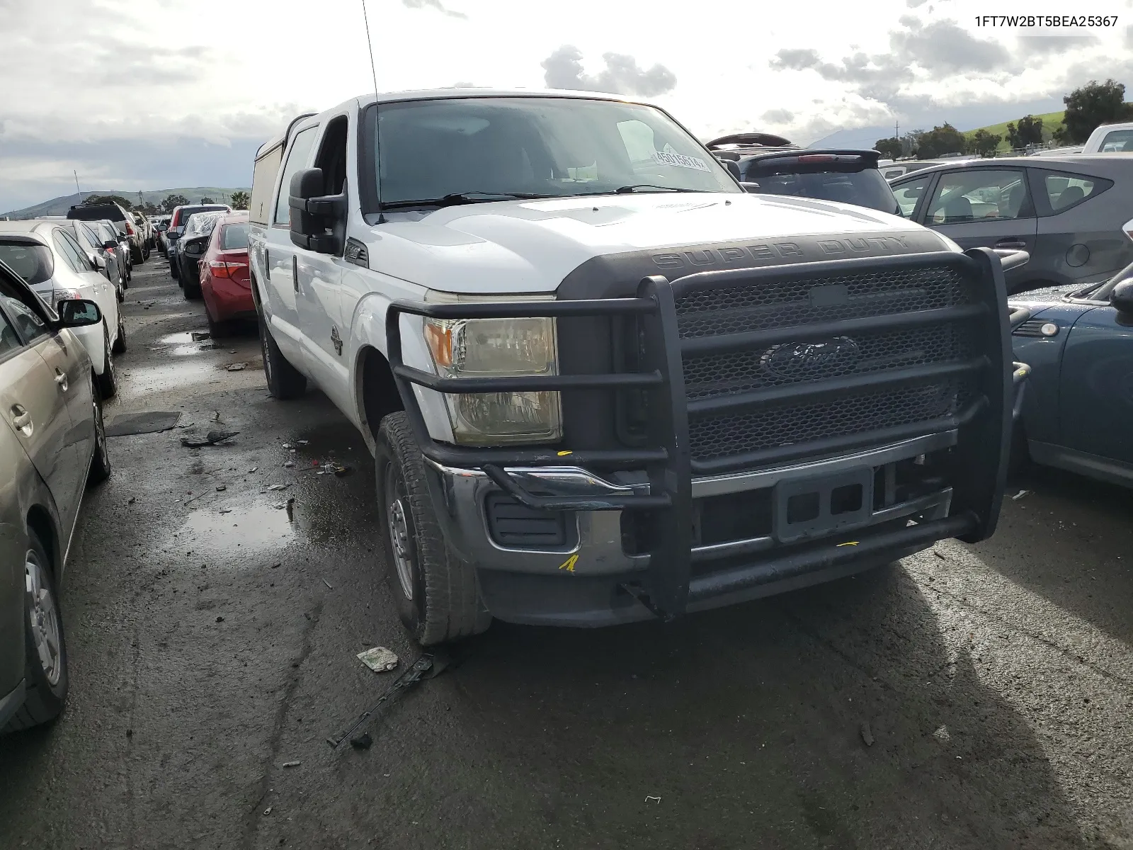 2011 Ford F250 Super Duty VIN: 1FT7W2BT5BEA25367 Lot: 45015614