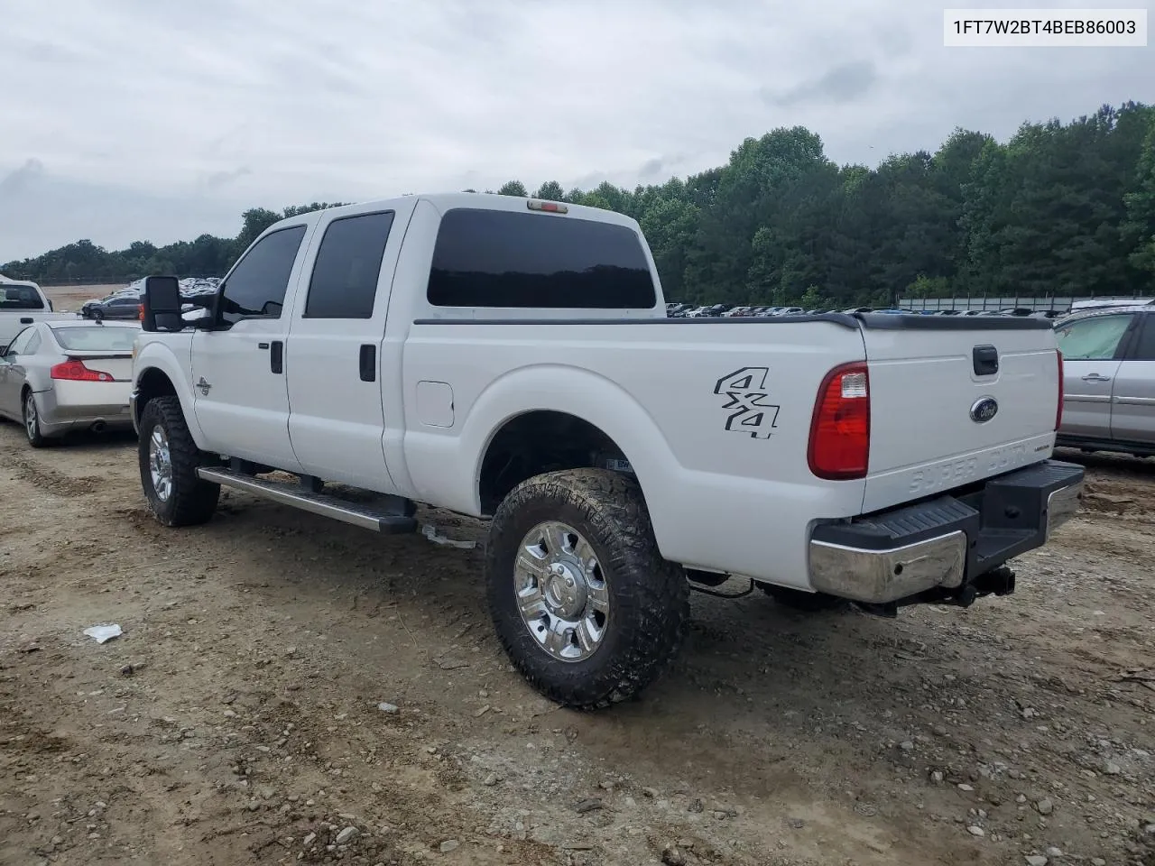 2011 Ford F250 Super Duty VIN: 1FT7W2BT4BEB86003 Lot: 54616944