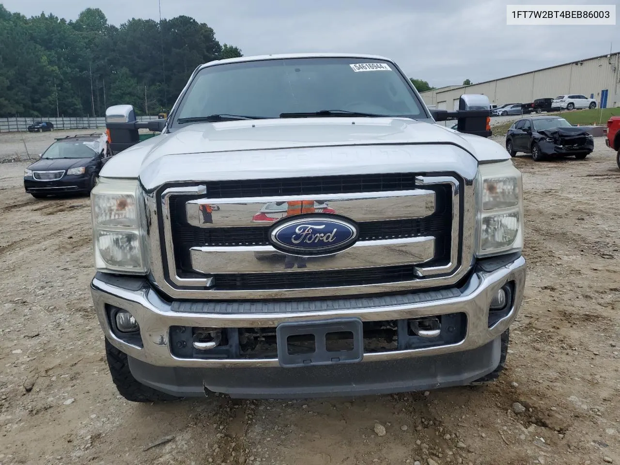 2011 Ford F250 Super Duty VIN: 1FT7W2BT4BEB86003 Lot: 54616944