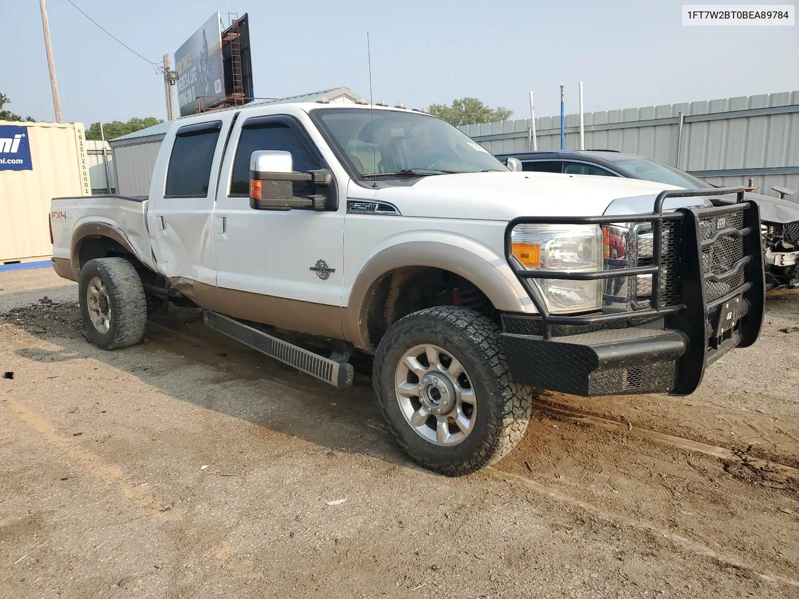 2011 Ford F250 Super Duty VIN: 1FT7W2BT0BEA89784 Lot: 62845664