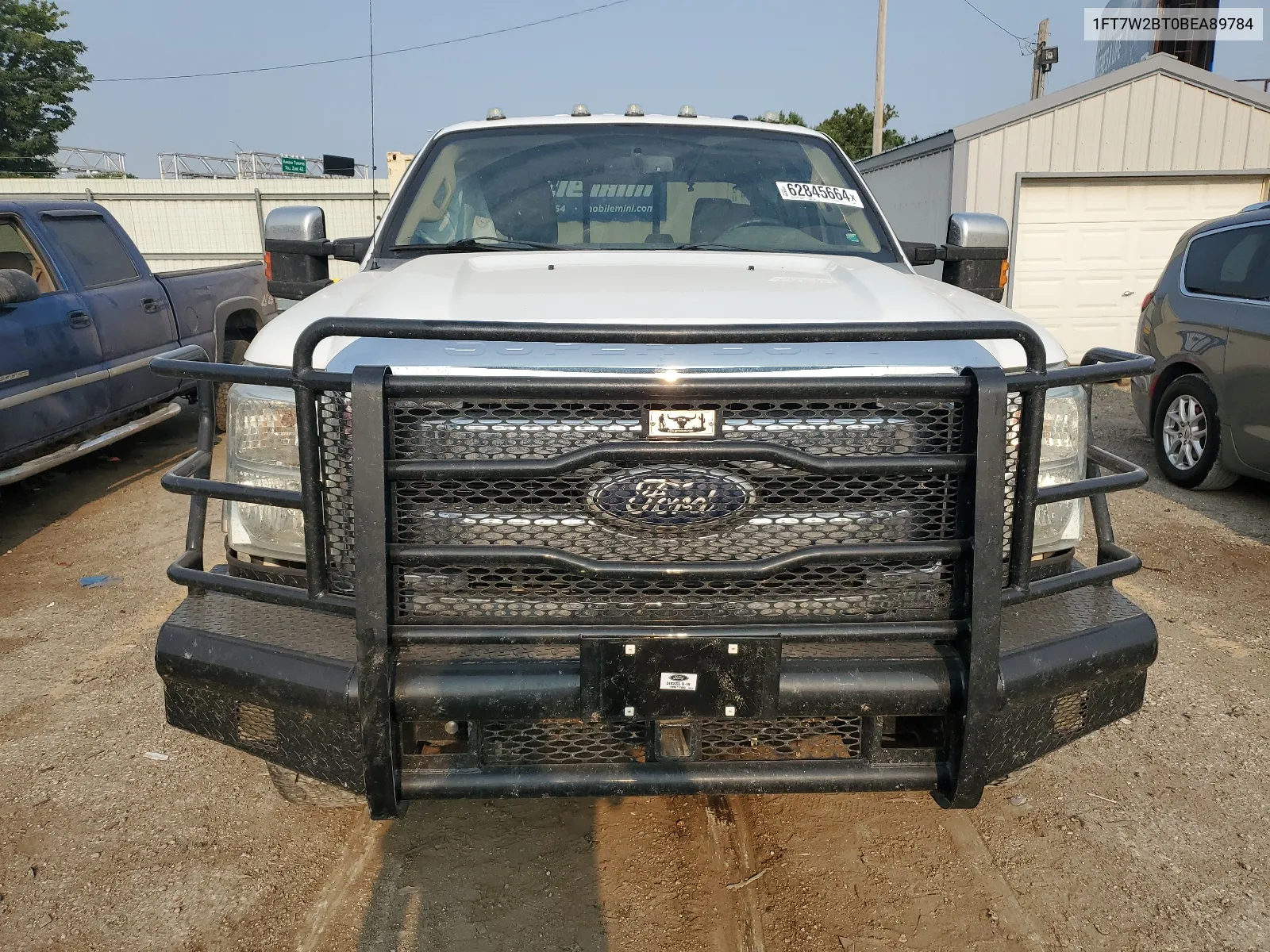 2011 Ford F250 Super Duty VIN: 1FT7W2BT0BEA89784 Lot: 62845664