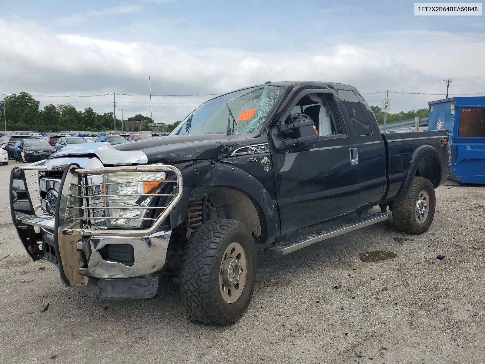 2011 Ford F250 Super Duty VIN: 1FT7X2B64BEA50848 Lot: 65057124