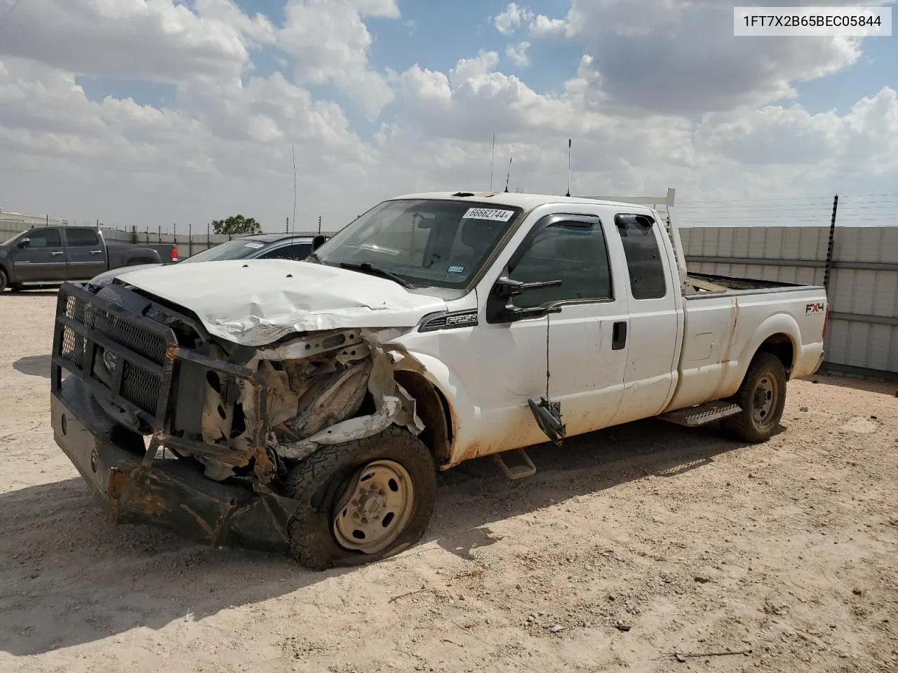 2011 Ford F250 Super Duty VIN: 1FT7X2B65BEC05844 Lot: 66662744