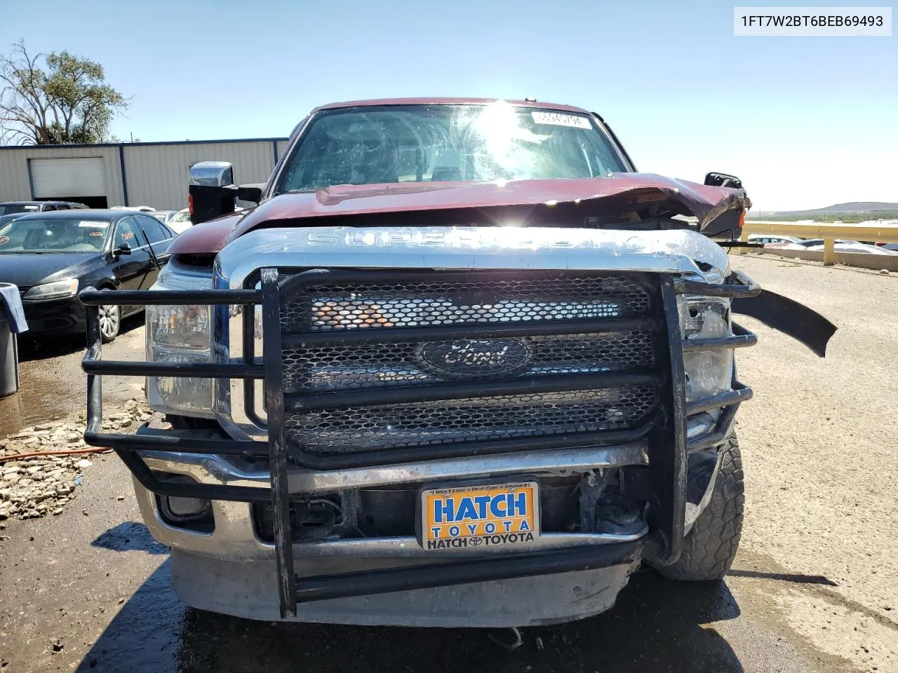 2011 Ford F250 Super Duty VIN: 1FT7W2BT6BEB69493 Lot: 66945794