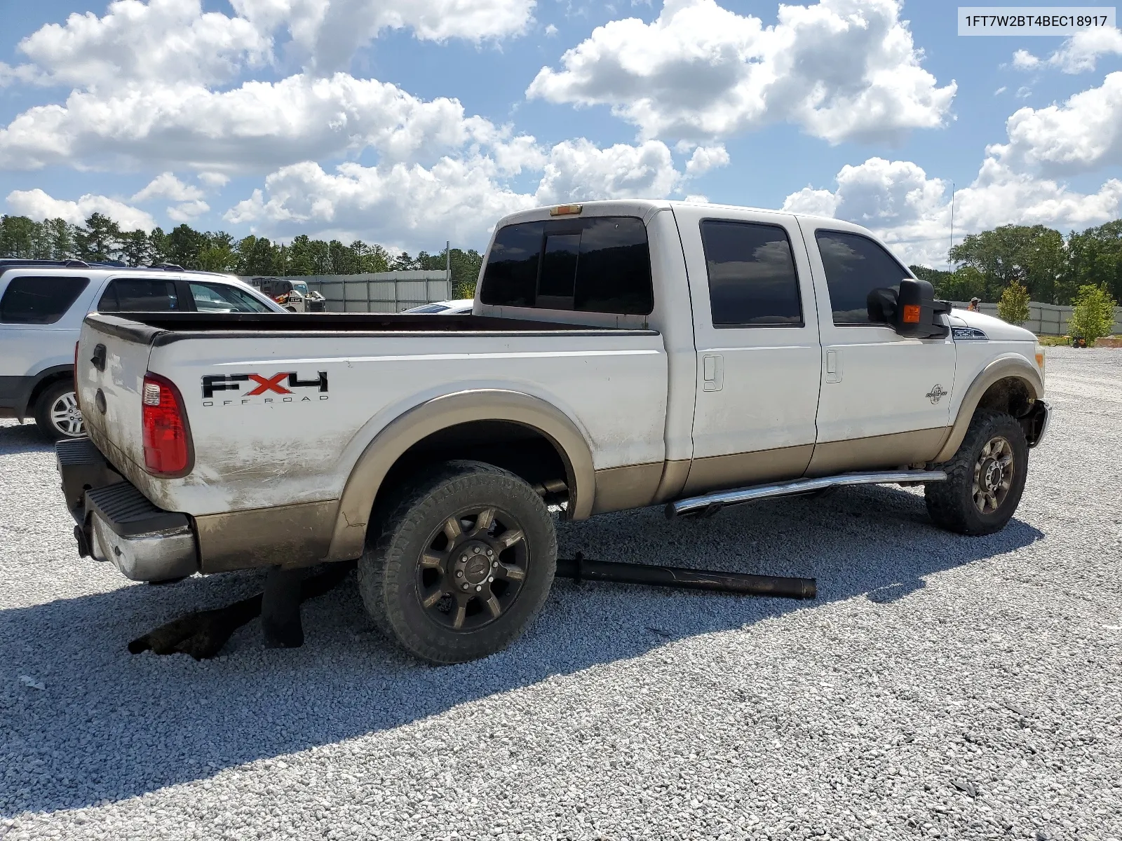 2011 Ford F250 Super Duty VIN: 1FT7W2BT4BEC18917 Lot: 68008354