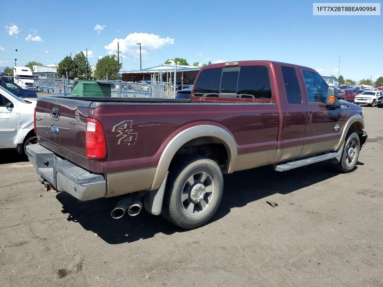 2011 Ford F250 Super Duty VIN: 1FT7X2BT8BEA90954 Lot: 68061374