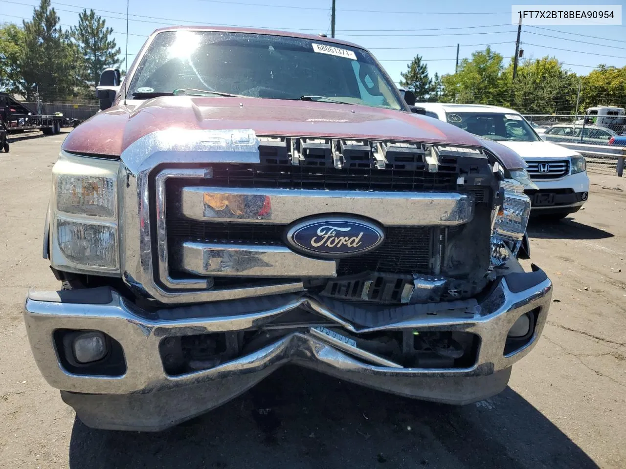 2011 Ford F250 Super Duty VIN: 1FT7X2BT8BEA90954 Lot: 68061374