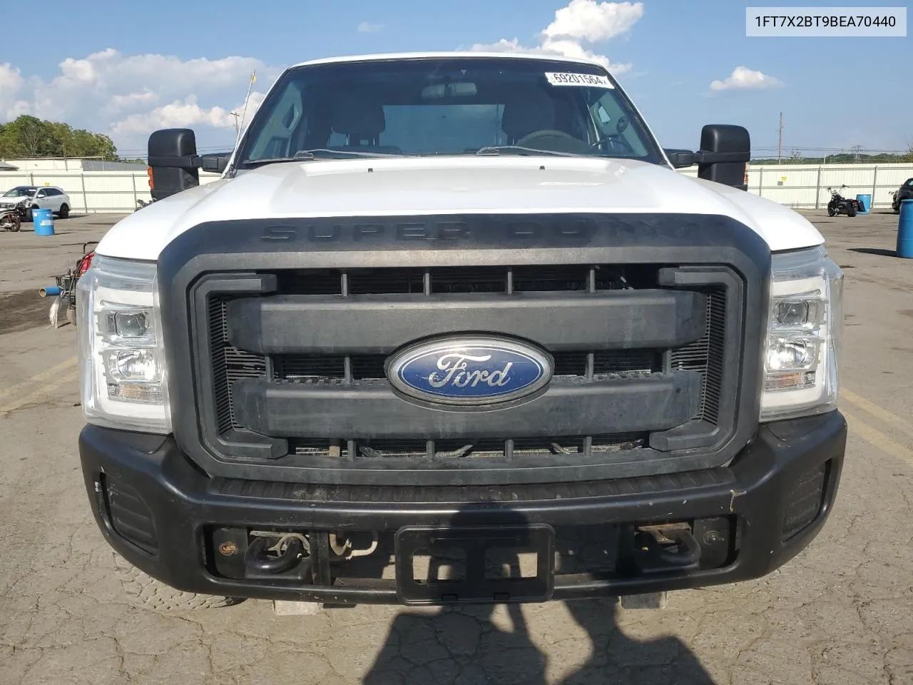 2011 Ford F250 Super Duty VIN: 1FT7X2BT9BEA70440 Lot: 69201564