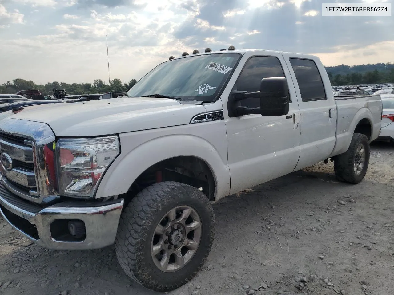 2011 Ford F250 Super Duty VIN: 1FT7W2BT6BEB56274 Lot: 69447564