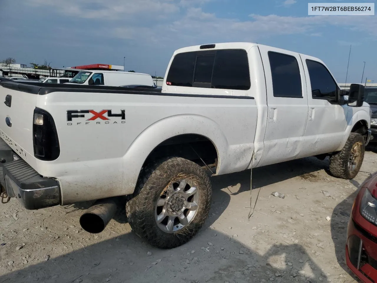 1FT7W2BT6BEB56274 2011 Ford F250 Super Duty