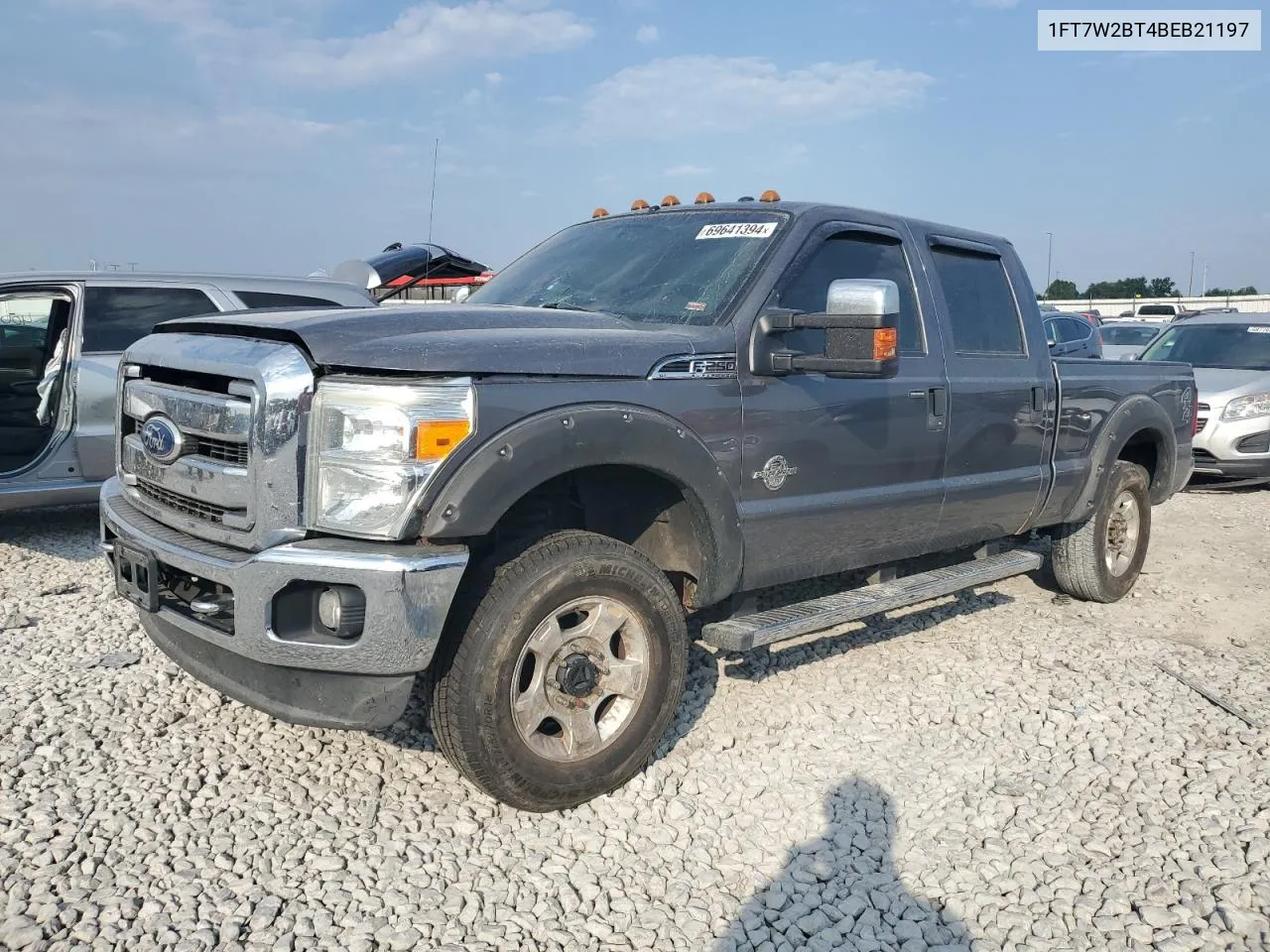 2011 Ford F250 Super Duty VIN: 1FT7W2BT4BEB21197 Lot: 69641394