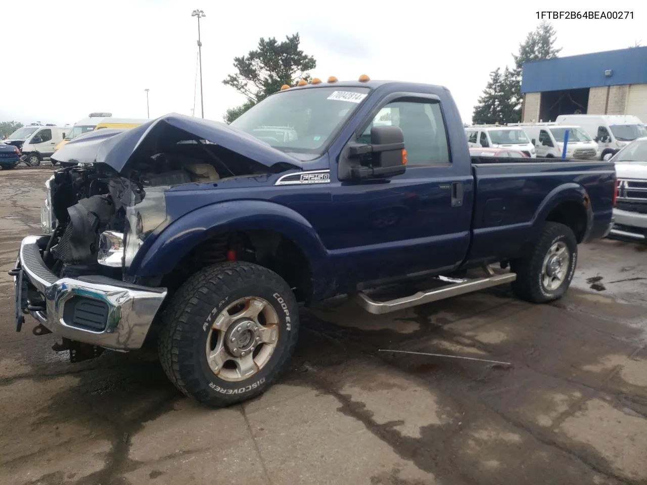 2011 Ford F250 Super Duty VIN: 1FTBF2B64BEA00271 Lot: 70042814