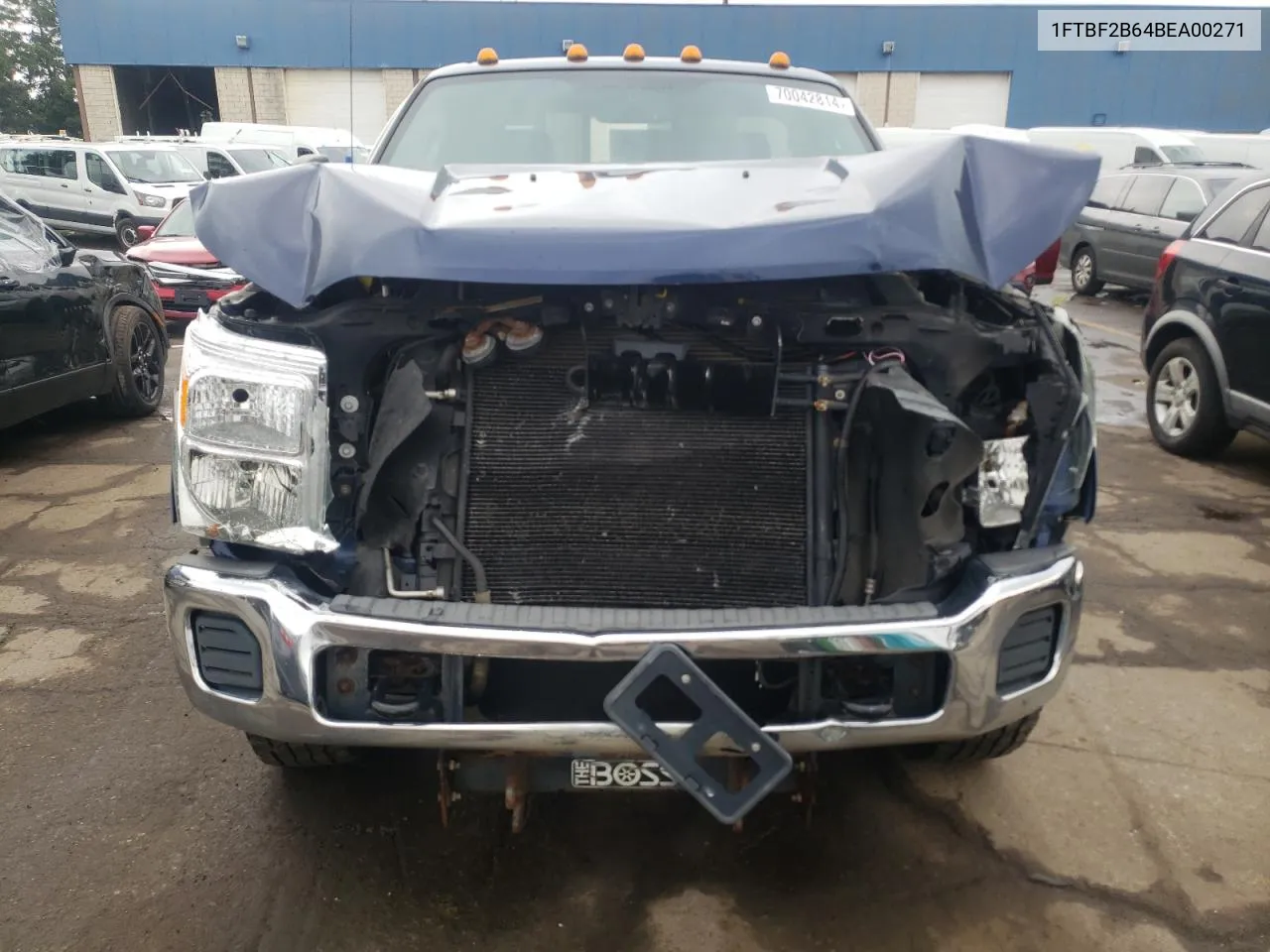 1FTBF2B64BEA00271 2011 Ford F250 Super Duty