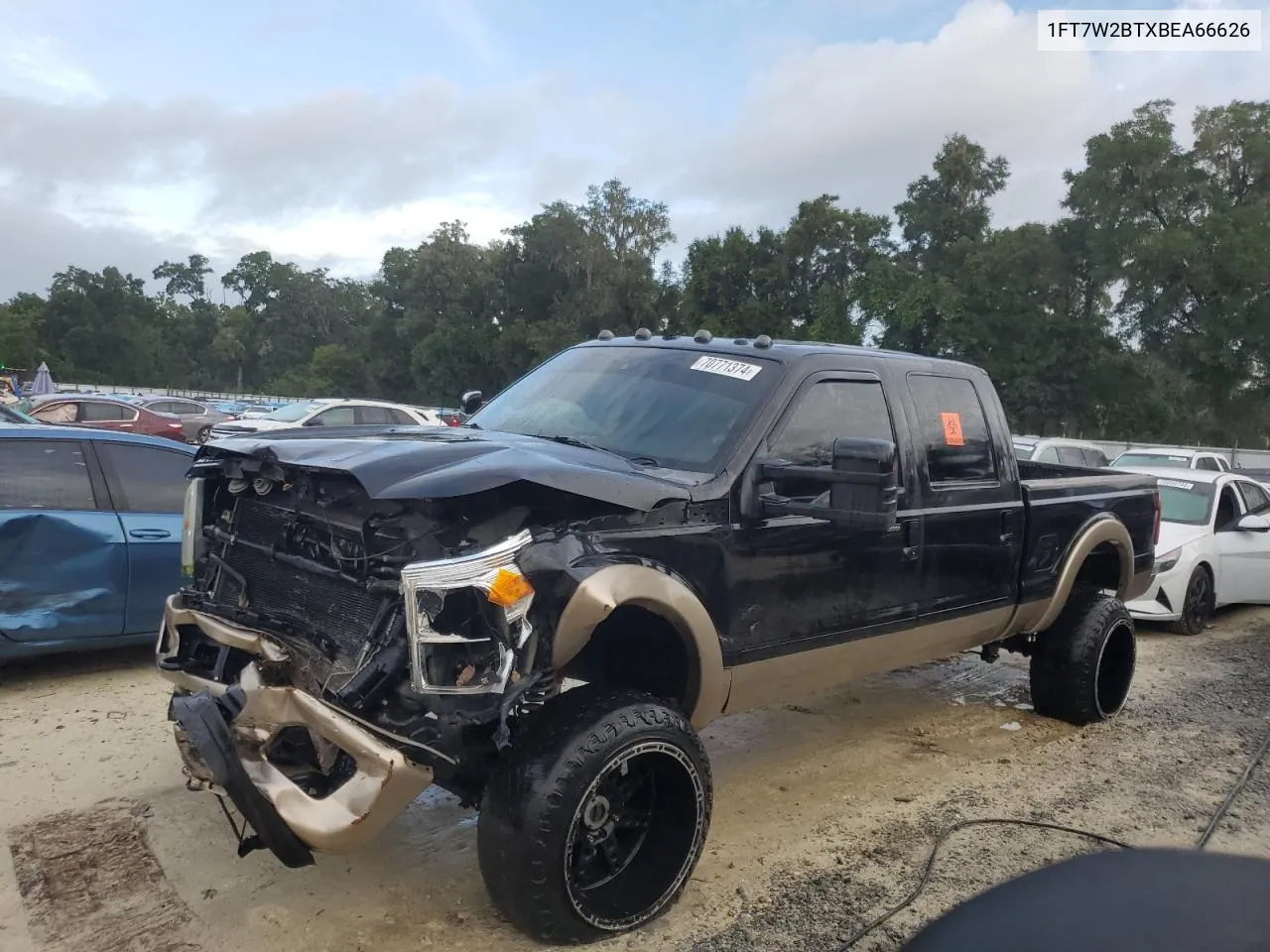 2011 Ford F250 Super Duty VIN: 1FT7W2BTXBEA66626 Lot: 70771374