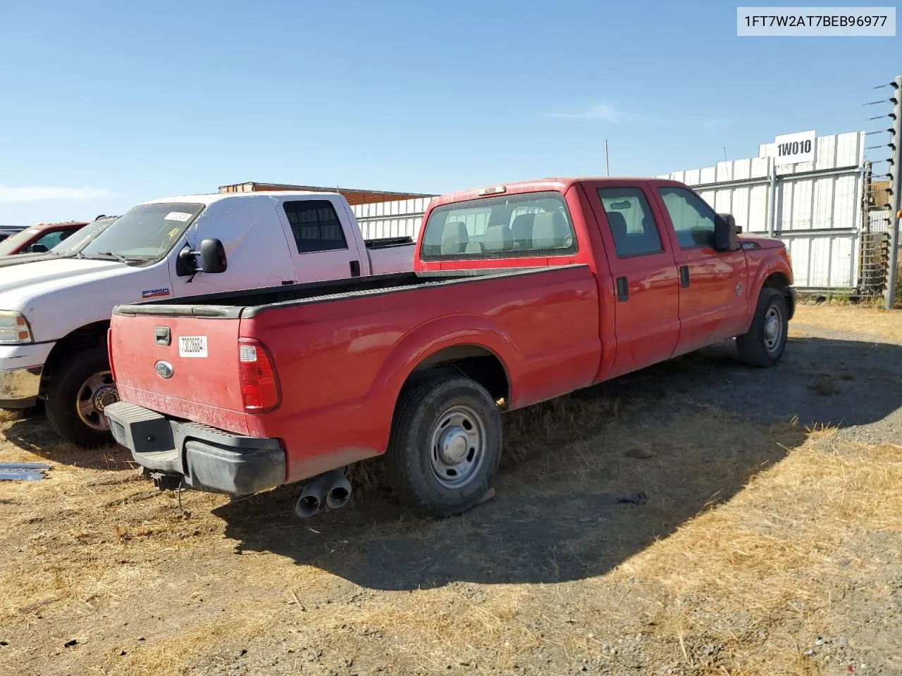 2011 Ford F250 Super Duty VIN: 1FT7W2AT7BEB96977 Lot: 73028684