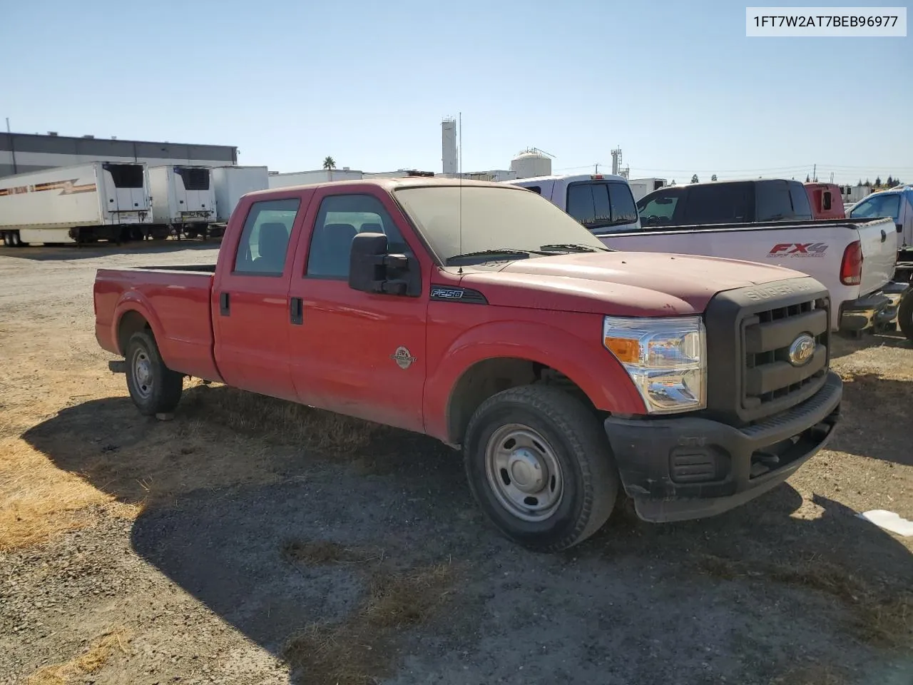 2011 Ford F250 Super Duty VIN: 1FT7W2AT7BEB96977 Lot: 73028684