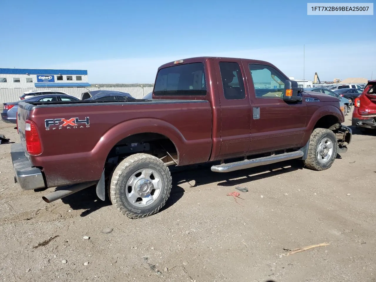 2011 Ford F250 Super Duty VIN: 1FT7X2B69BEA25007 Lot: 73047324