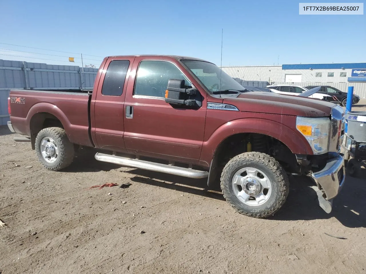 2011 Ford F250 Super Duty VIN: 1FT7X2B69BEA25007 Lot: 73047324