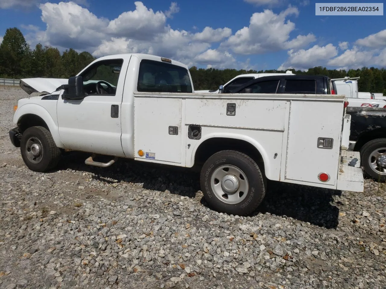 2011 Ford F250 Super Duty VIN: 1FDBF2B62BEA02354 Lot: 73342184