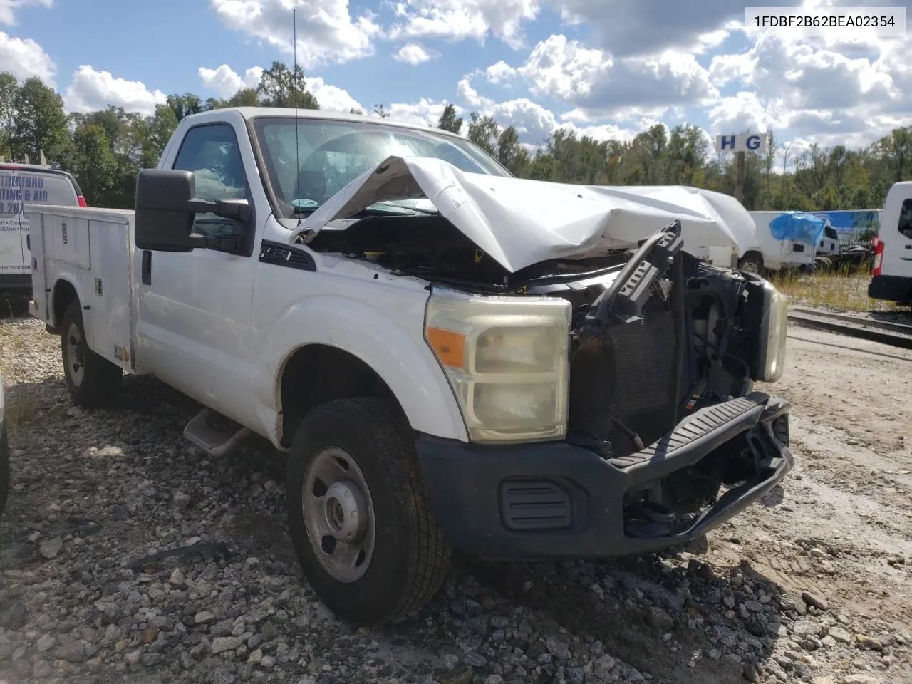 2011 Ford F250 Super Duty VIN: 1FDBF2B62BEA02354 Lot: 73342184