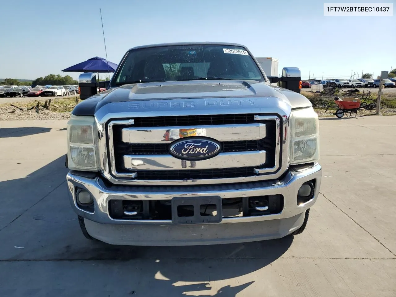 2011 Ford F250 Super Duty VIN: 1FT7W2BT5BEC10437 Lot: 73673514