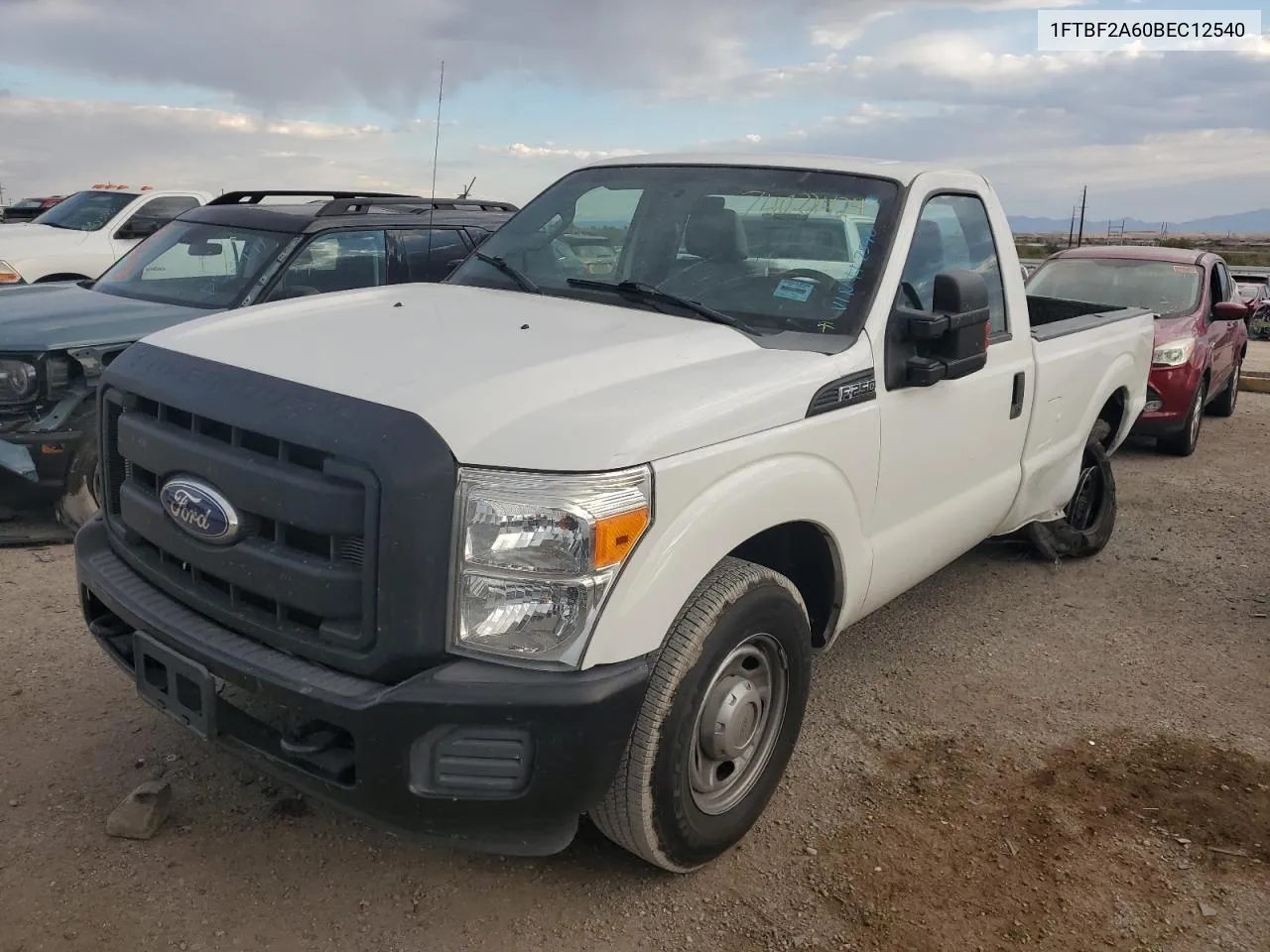 2011 Ford F250 Super Duty VIN: 1FTBF2A60BEC12540 Lot: 74022424