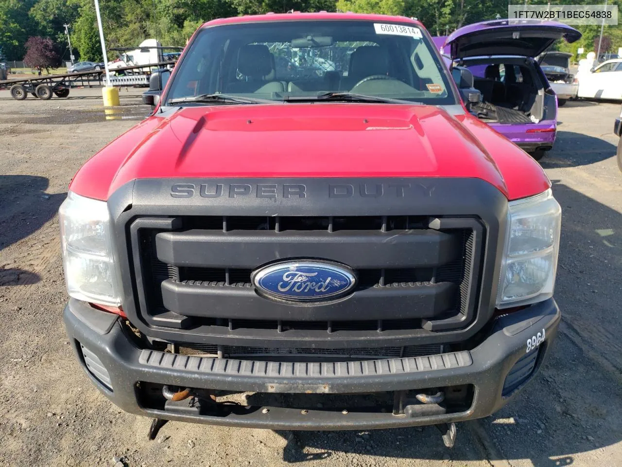 2011 Ford F250 Super Duty VIN: 1FT7W2BT1BEC54838 Lot: 74937204