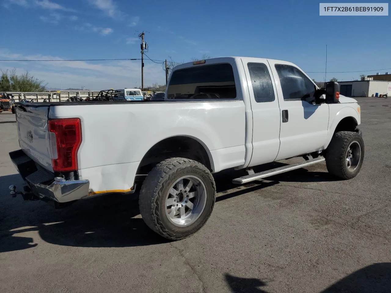 2011 Ford F250 Super Duty VIN: 1FT7X2B61BEB91909 Lot: 78484264